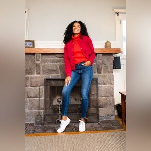 Judy Blue Full Size Washed Thermal Skinny Jeans Plus Size